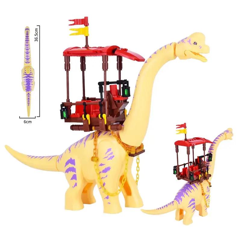 New Dinosaur Toy Park KL3301-3305 Jurassic Giant Brachiosaurus Wonder Plesiosaur 76960 Boys Assemble Building Blocks Christmas