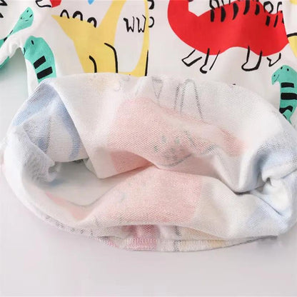 2-7T Dinosaurs Print Boys Sweatshirts Autumn Spring Kids Hooded Children'S Top Baby Clothes Sport Shirts