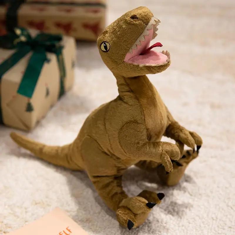 Simulation Fun Dinosaur Plush Doll Pillow Crocodile T-Rex Alligator Triceratops Plush Toy Home Decoration Gift for Children