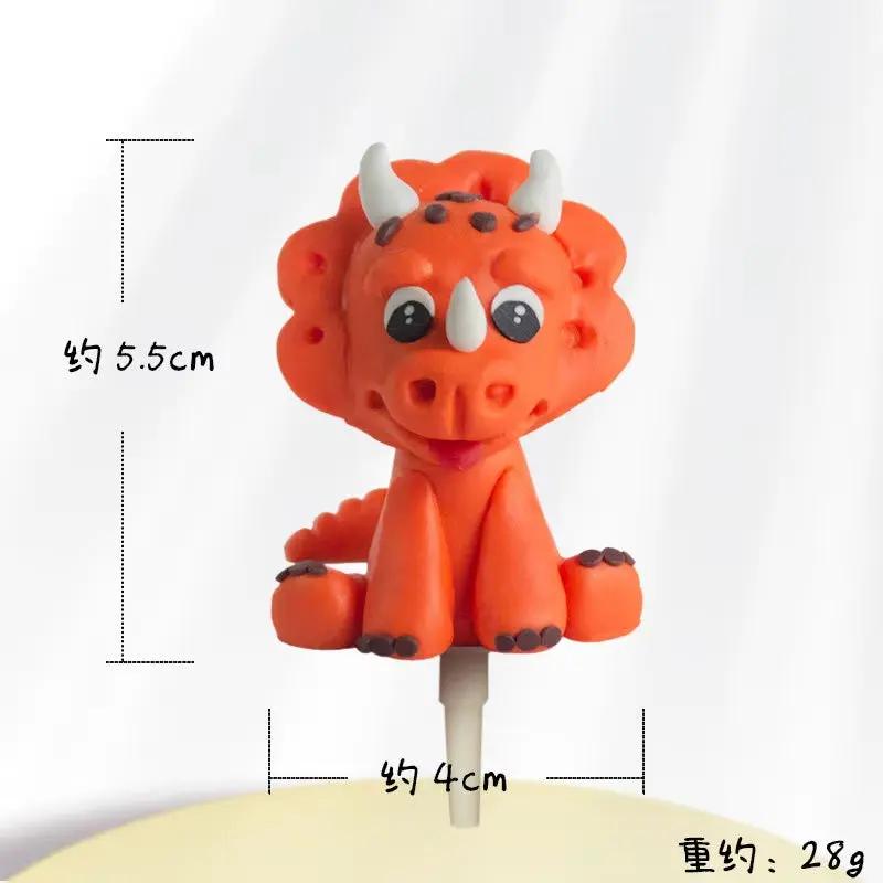 Dinosaur Cake Topper Birthday Decor Roar Dinosaur Birthday Party Cake Decor Baby Shower Gift Kids Cake Dessert Baking Decorating