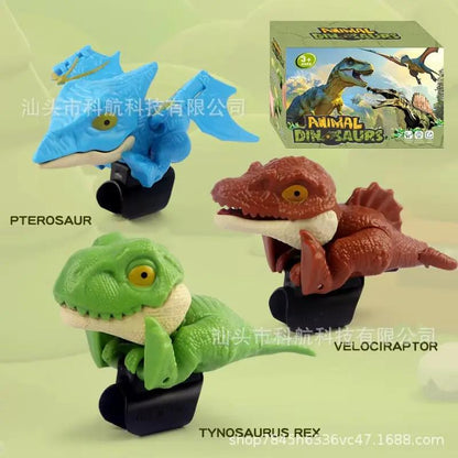Finger Dinosaur Tyrannosaurus Rex Children'S Model Toy Bite Finger Dinosaur Activity Joint Dinosaur Boy Gift Toy