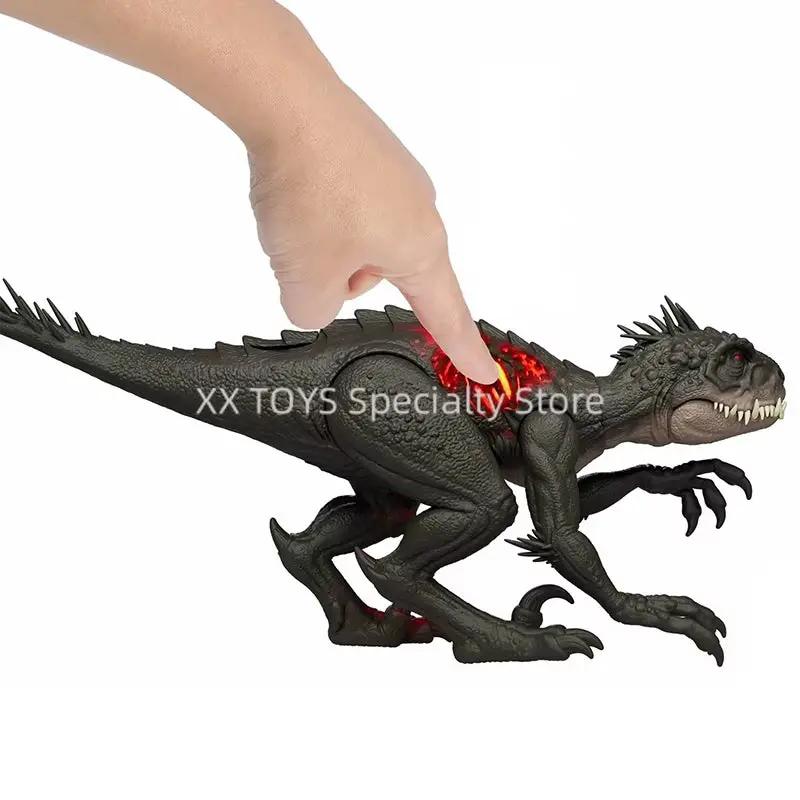 Jurassic World Ultimate Damage Scorpios Rex Dinosaur Toy Figure with Damage Light & Sound Toy Children'S Holiday Birthday Gifts