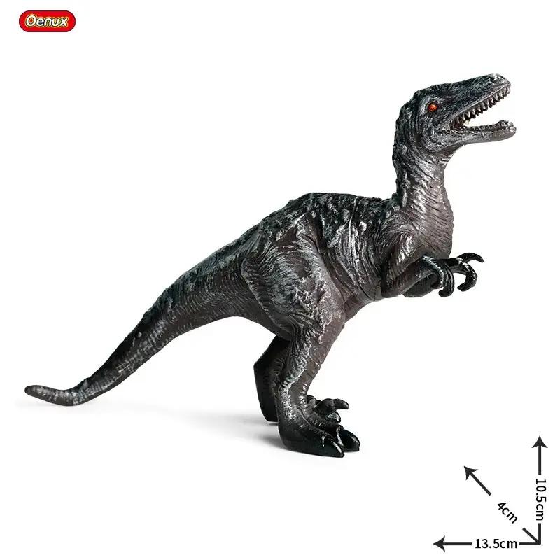 Jurassic D.Rex I.Rex Eoraptor Carnotaurus Figures Dinosaur Brinquedo Tyrannosaurus Model Collection PVC Toy Kids Gift