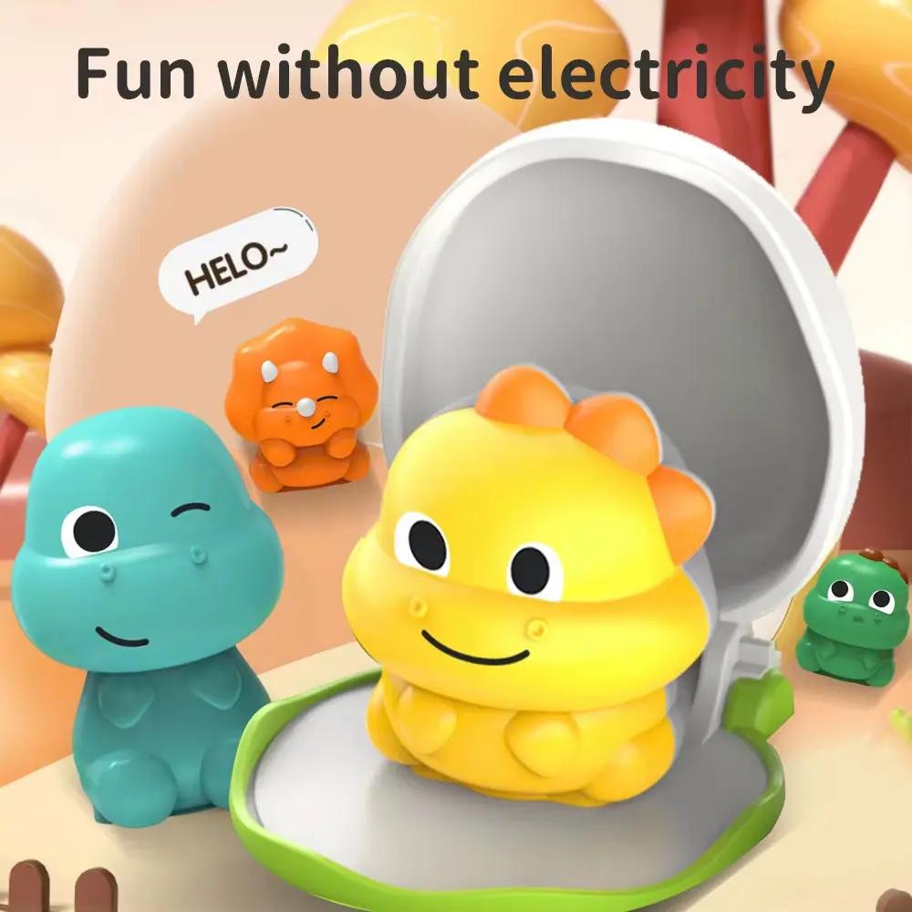 Children Interactive Pop up Animals Toys Dinosaur Puzzle Switch Box Montessori Hand-Eye Coordination Educational Games Kids Toys