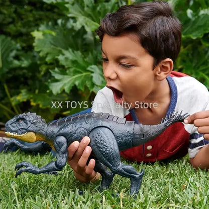 Jurassic World Ultimate Damage Scorpios Rex Dinosaur Toy Figure with Damage Light & Sound Toy Children'S Holiday Birthday Gifts