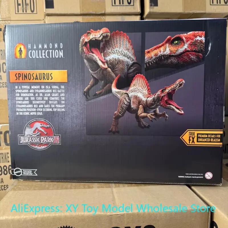 48 Hours Shipment in Stock Jurassic Hammond Large Collection Series God of War Spinosaurus Super Moving Dinosaur Model JCH09