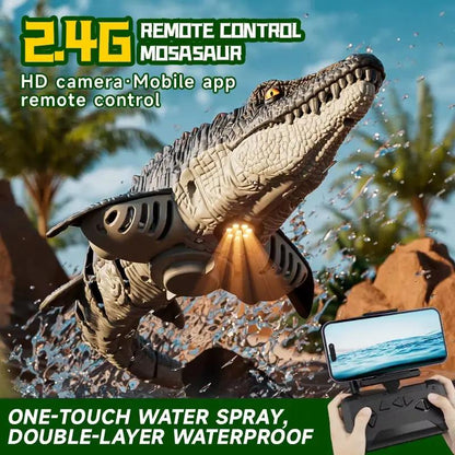 S11 Rc Dinosaur Spray Water Toy Remote Controlled Boat High Simulation Dinosaur Electronic Toys for Kids Boys Children