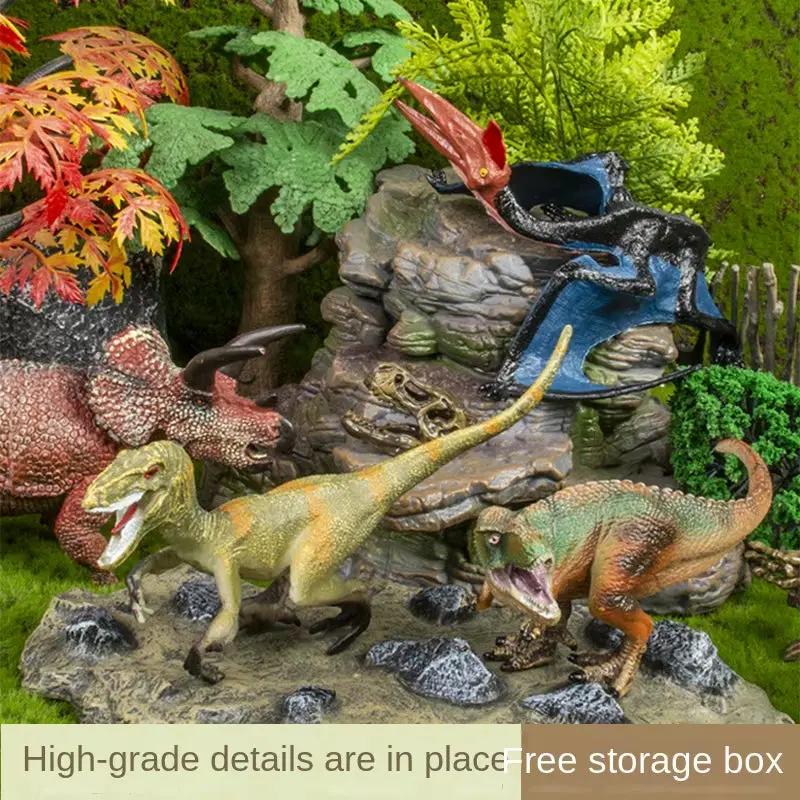 Dinosaur Toys for Kids 3-5+ (16,26 Plastic Dinosaur Figures) Dinosaur Gift Set for Toddlers Learning & Development (Boys & Girls