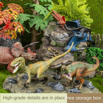 Dinosaur Toys for Kids 3-5+ (16,26 Plastic Dinosaur Figures) Dinosaur Gift Set for Toddlers Learning & Development (Boys & Girls