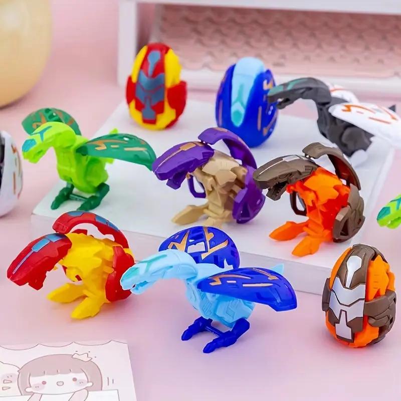 10/30/50Pcs Transform Dinosaur Egg Random Style Children'S Party Favors Festival Party Supplies Simulated Dinosaur Monster Toys
