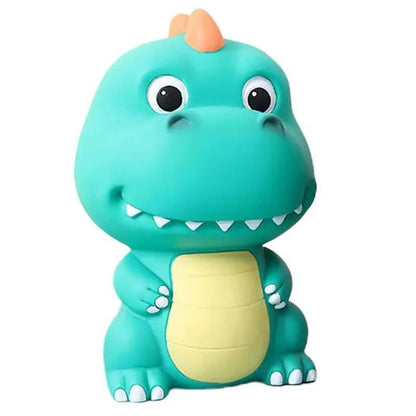 Dinosaur Shape Enamel Piggy Bank Creative Cartoon Animal Saving Jar Money Coin Bank Home Decoration Storage Box Christmas Gifts
