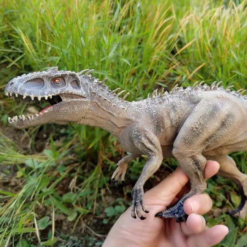 Spinosaurus Indominus Rex ,Stegosaurus Triceratops Velociraptor Tyrannosaurus Animals Model,Plastic Dinosaur Animal Figures