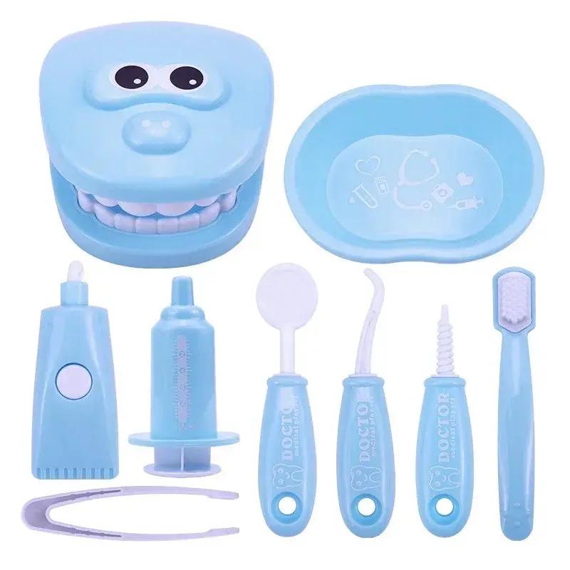 1/10Pcs Montessori Educational Toys for Children Early Learning Doctors Role Play Kids Intelligence Brushing Tooth Teaching Aids