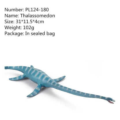 Realistic Jurassic Ancient Beasts Prehistoric Biological Model Solid Plesiosaur Dinosaurs Action Figures Toys for Kids Xmas Gift