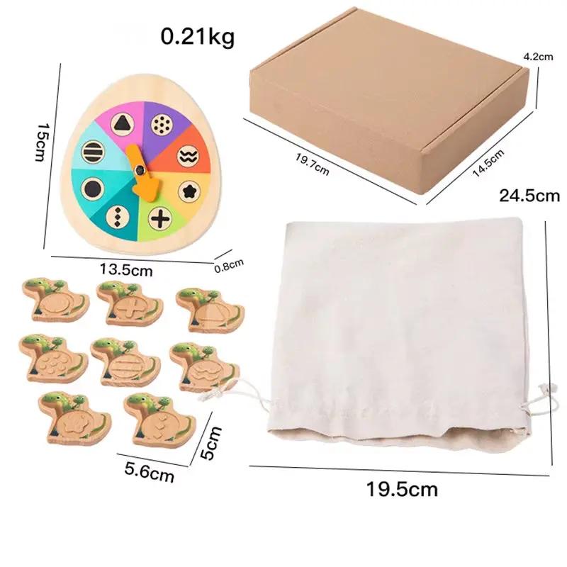 Kids Tactile Sensory Montessori Toys Fine Motor Matching Games Wooden Toys Shape Texture Training Toys for Teaching Autism Aids