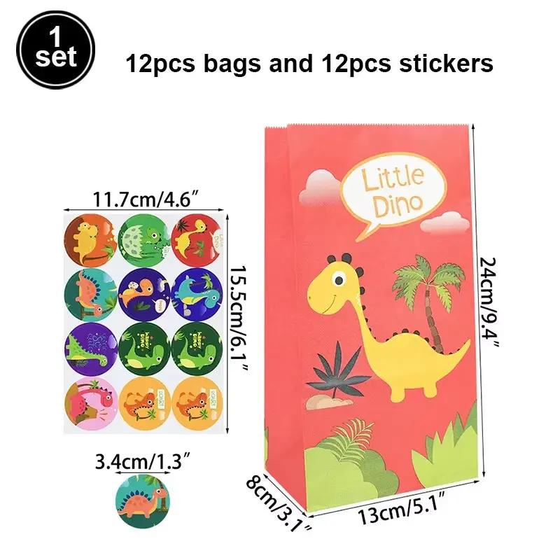 Dinosaur Party Goodie Bags Fillers Tattoo Keychain Rubber Slap Bracelet Dino Ring Kids Dinosaur Birthday Party Supplies Gift Toy