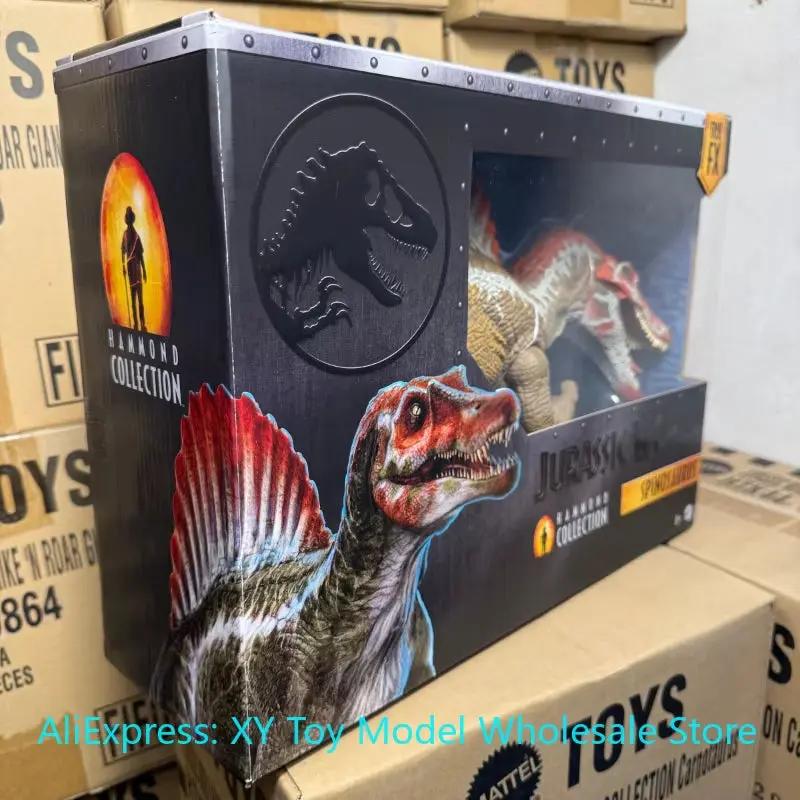 48 Hours Shipment in Stock Jurassic Hammond Large Collection Series God of War Spinosaurus Super Moving Dinosaur Model JCH09