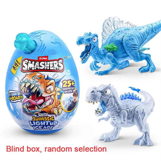 Smashers Glacier Dinosaur Escape Boy Assemble Dinosaur Toy Surprise Unboxing Birthday Gift Tyrannosaurus Rex Pterosaur
