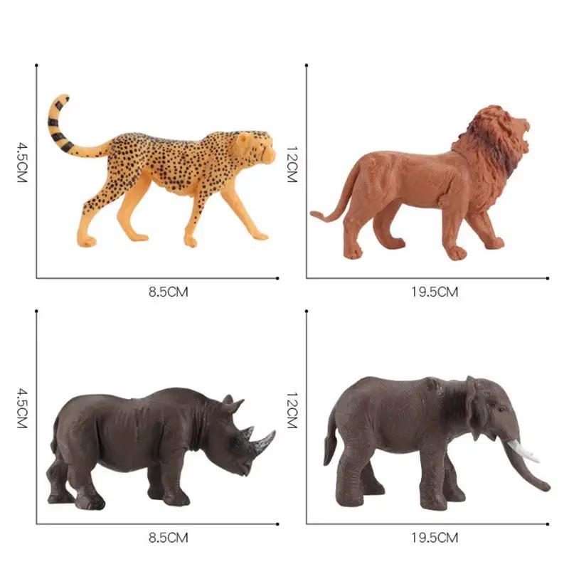 High Quality PVC Jurassic Dinosaurs World Action Figures Tyrannosaurus Brachiosaurus Rex Model Toy for Children Christmas Gifts