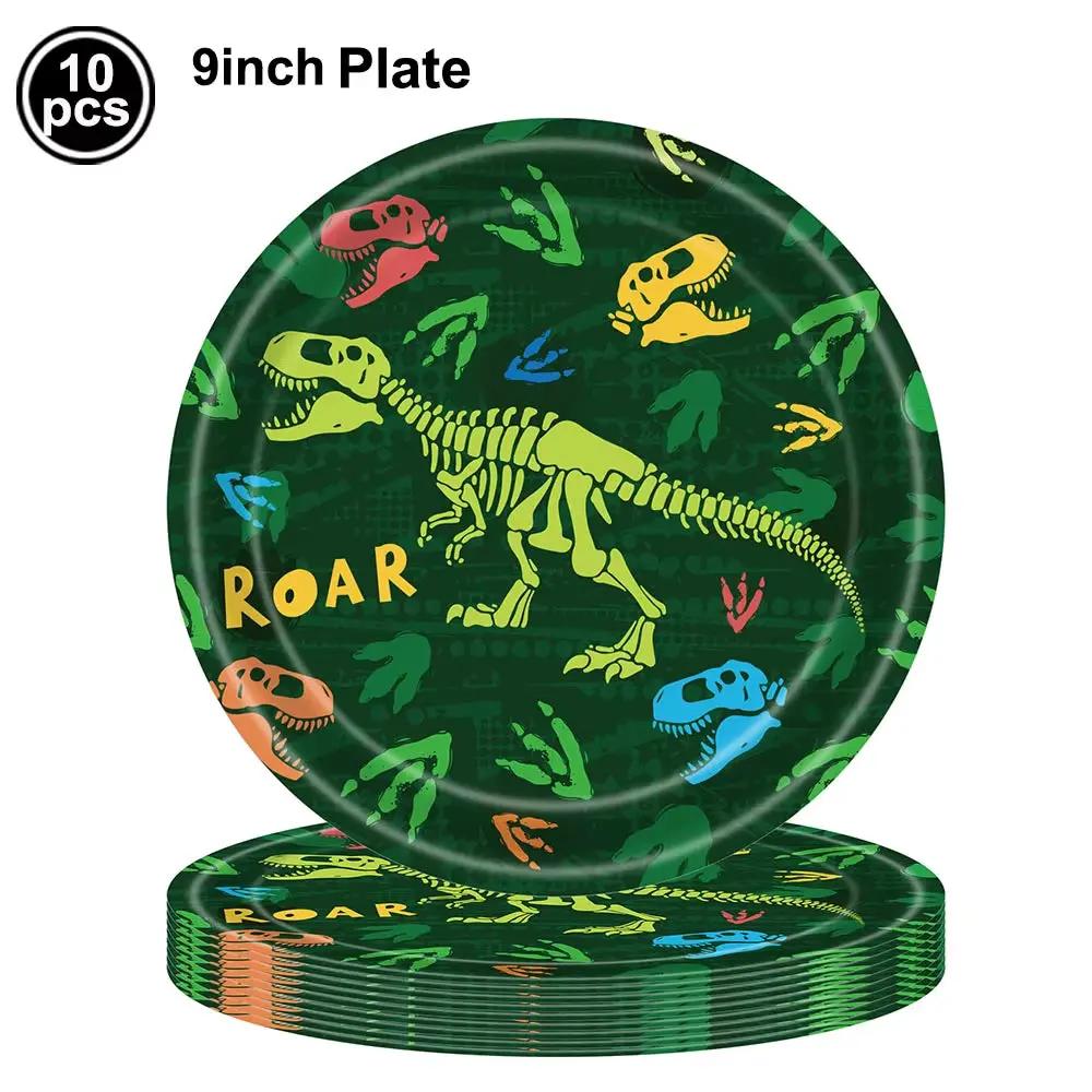 12/24/30Pcs Dinosaurs Silicone Wristbands Dinosaur Bracelet Dinosaur Party Favors Jurassic Themed Birthday Party Decoration