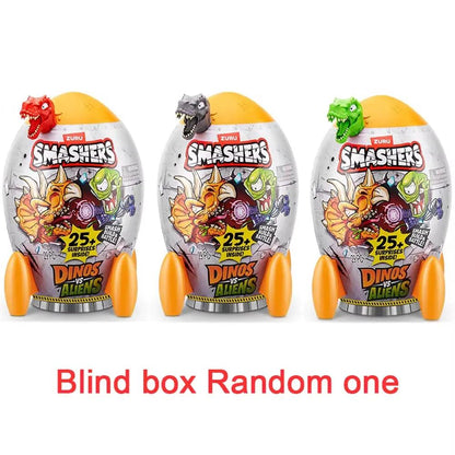 Smashers Dinosaur War Alien Rocket Launcher Blind Box Tyrannosaurus Rex Boy Assembly Toy