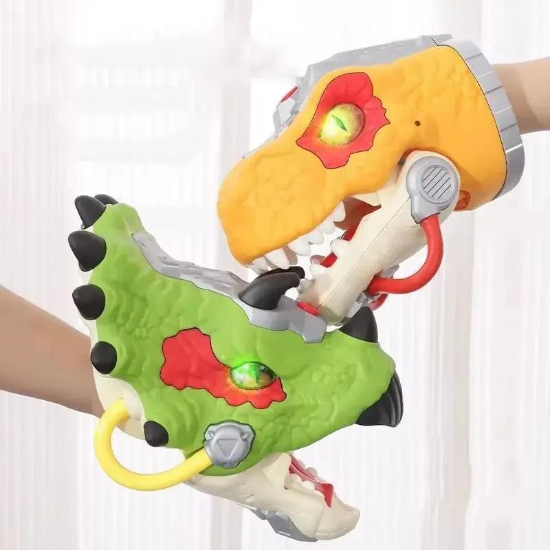 Dinosaur Hand Puppet Toy Early Development Activity Toy Animal Hand Puppet For