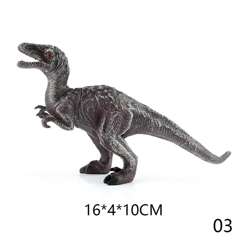 Nori Mini Simulated Dinosaur Toys Jurassic Tyrannosaurus Rex Model Triceratops Collection Figures