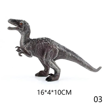 Nori Mini Simulated Dinosaur Toys Jurassic Tyrannosaurus Rex Model Triceratops Collection Figures
