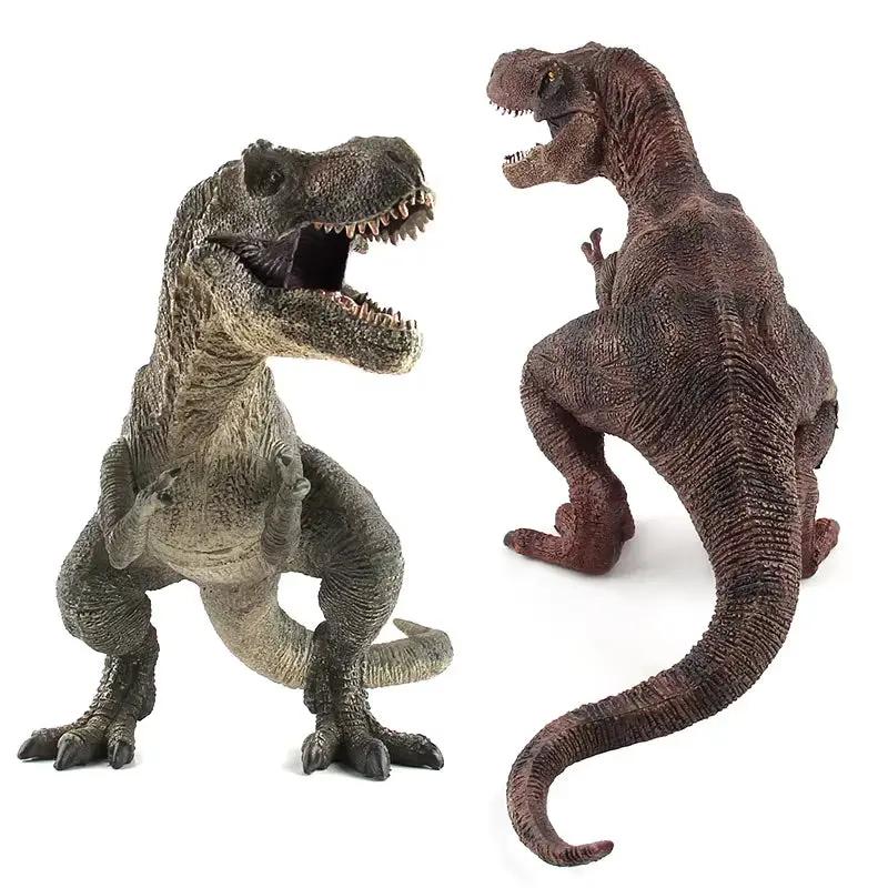 High Quality PVC Jurassic Dinosaurs World Action Figures Tyrannosaurus Brachiosaurus Rex Model Toy for Children Christmas Gifts