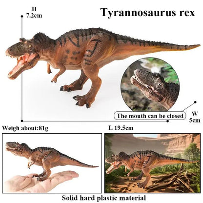 Jurassic D.Rex I.Rex Eoraptor Carnotaurus Figures Dinosaur Brinquedo Tyrannosaurus Model Collection PVC Toy Kids Gift