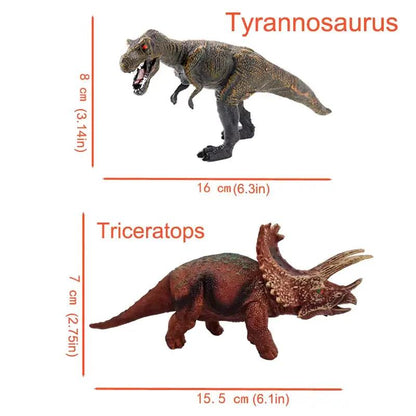 Spinosaurus Indominus Rex ,Stegosaurus Triceratops Velociraptor Tyrannosaurus Animals Model,Plastic Dinosaur Animal Figures