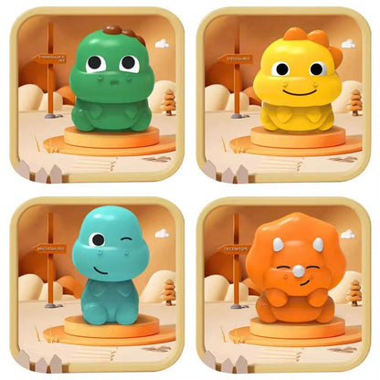 Children Interactive Pop up Animals Toys Dinosaur Puzzle Switch Box Montessori Hand-Eye Coordination Educational Games Kids Toys