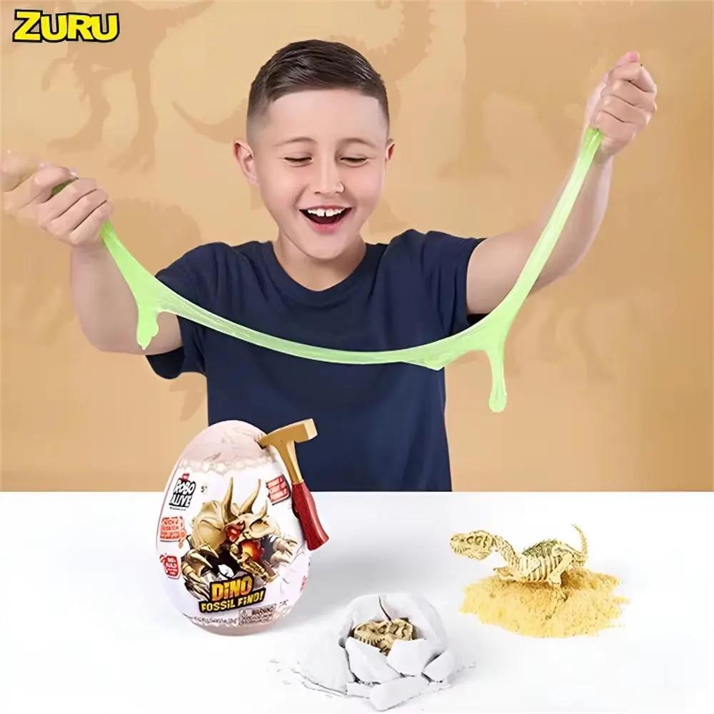 Robo Alive Mini Dino Fossil Find Surprise Egg Dig Discover Excavate Prehistoric Fossils Great Science Kit Gift for Children
