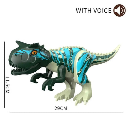 Brutal Raptor Building Jurassic Blocks World 2 MINI Dinosaur Figures Bricks Dino Toys for Children Dinosaurios Christmas