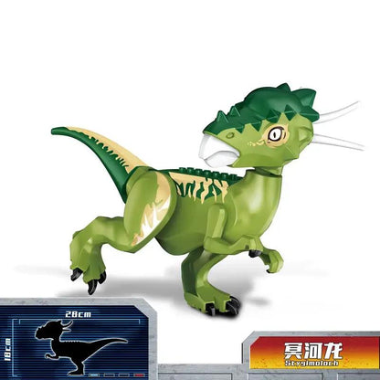 Brutal Raptor Building Jurassic Blocks World 2 MINI Dinosaur Figures Bricks Dino Toys for Children Dinosaurios Christmas