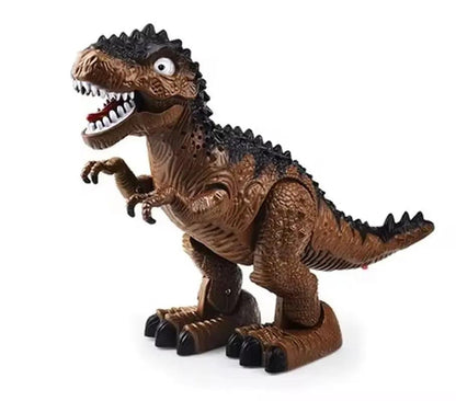 Dinosaur Toy Electric Walking Sound Light Tyrannosaurus Rex Large Animal Model Boy and Children'S Birthday Gift