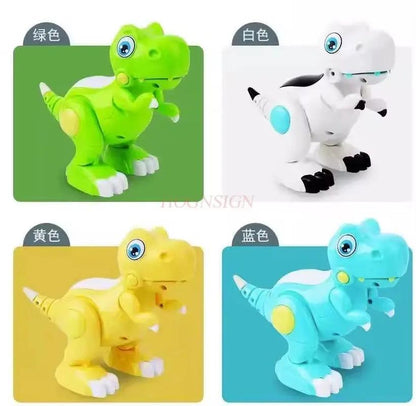Children'S Electric Dinosaur Toys Baby Early Teaching Walking with Lights and Music Boys 1-3 Girls 6-Year-Old Baby