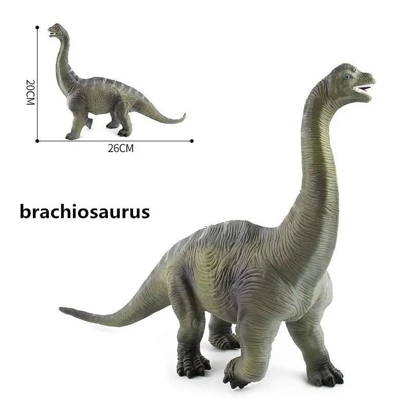 High Quality PVC Jurassic Dinosaurs World Action Figures Tyrannosaurus Brachiosaurus Rex Model Toy for Children Christmas Gifts