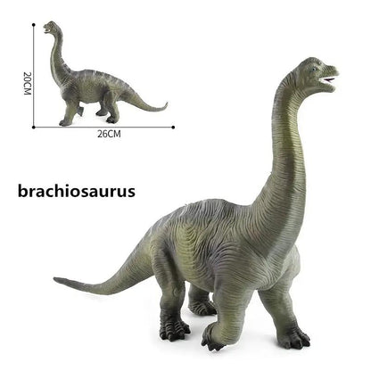 High Quality PVC Jurassic Dinosaurs World Action Figures Tyrannosaurus Brachiosaurus Rex Model Toy for Children Christmas Gifts