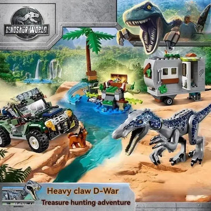 Compatible Sets Dinosaur Series Baryonyx Face-Off:The Treasure Hunt Building Blocks Model Fit MOC Sets Toys for Kids Gifts 75935