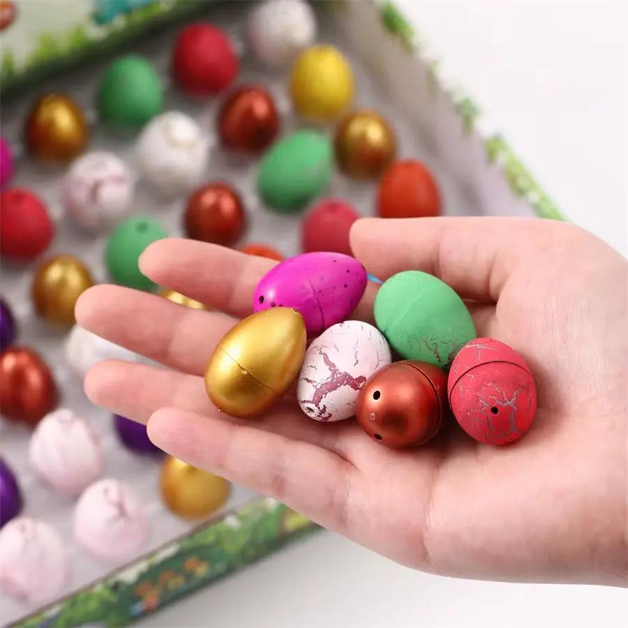 60Pcs Magic Dinosaur Eggs Hatching in Water Growing Dinosaur Egg Animal Breeding Educational Toys for Children Kids Gifts