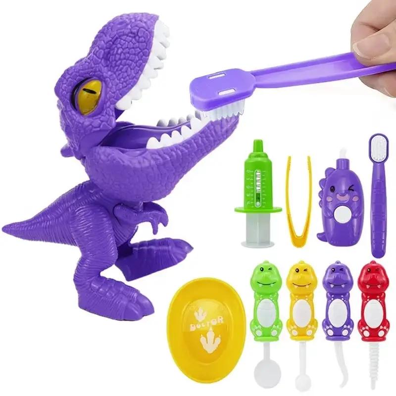 1/10Pcs Montessori Educational Toys for Children Early Learning Doctors Role Play Kids Intelligence Brushing Tooth Teaching Aids