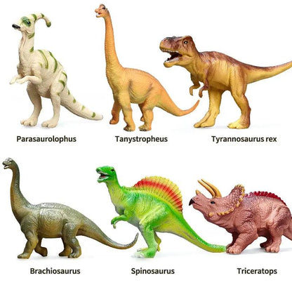 Jurassic Dinosaur Model Tyrannosaurus Rex Toy Triceratops Brachiosaurus Spinosaurus Action Figuren Animal Children'S Gift