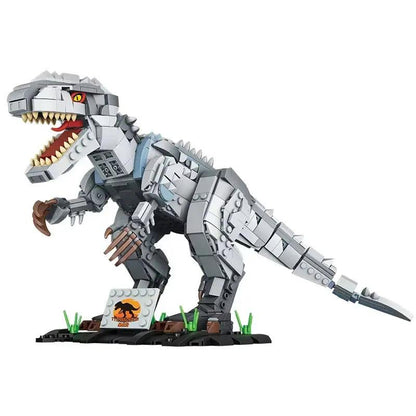 Jurassic Park Dinosaur World Building Blocks Triceratops Tyrannosaurus Rex Dinosaur Model Toys for Kids Boys Christmas Gifts