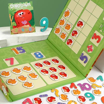 Kids Math Arithmetic Magnetic Stickers Digital Decomposition Arithmetic Montessori Games Baby Early Learning Education Toys