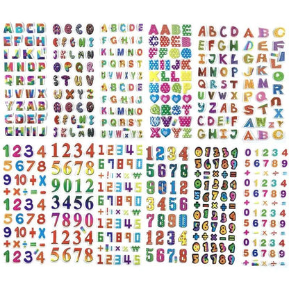 12 Sheets/Set 3D Dinosaur Stickers for Kids Toys Home Wall Decor Cartoon Sticker Scrapbooking Boys Notebook Diary Label