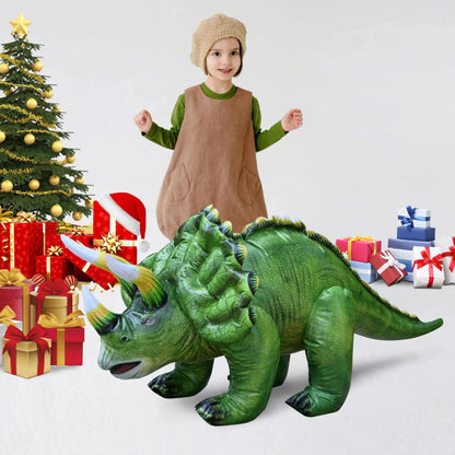 Giant Inflatable Dinosaur Toy,T Rex Dinosaur Balloon Dinosaur Toy Figure for Dino Theme Birthday Party Outdoor Decorations