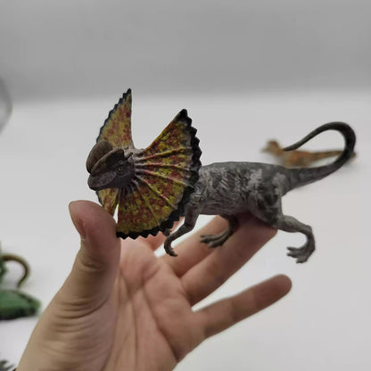 Mini Dinosaur Toy Set - Realistic T-Rex Pterodactyl Movable Animal Model for Kids in Stock