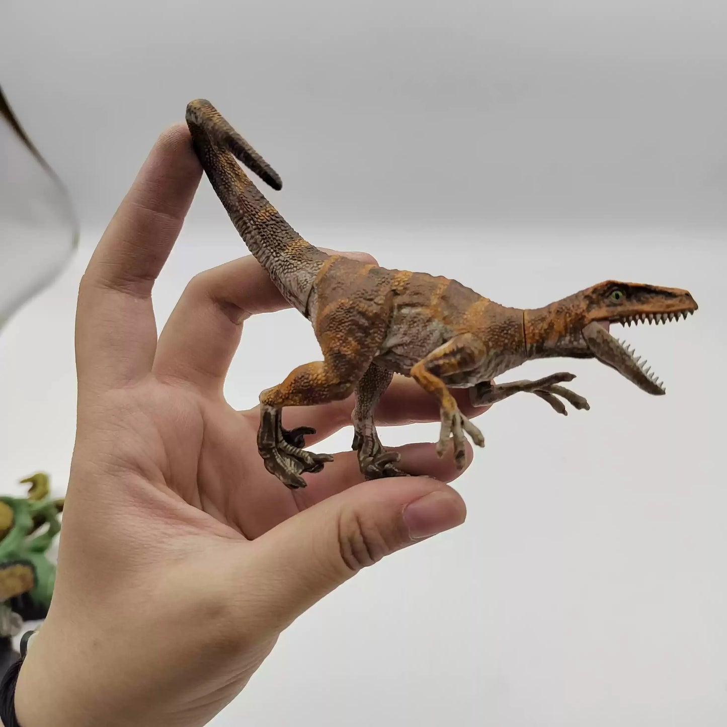 Mini Dinosaur Toy Set - Realistic T-Rex Pterodactyl Movable Animal Model for Kids in Stock