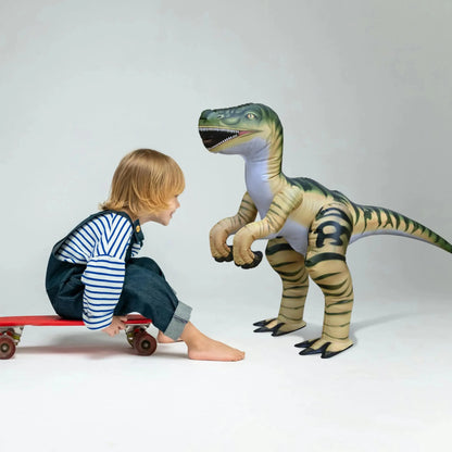 Giant Inflatable Dinosaur Toy,T Rex Dinosaur Balloon Dinosaur Toy Figure for Dino Theme Birthday Party Outdoor Decorations